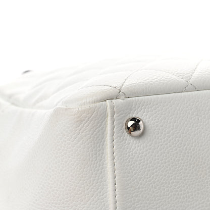 Chanel Caviar Quilted Petit Timeless Tote PTT White 13 of 22