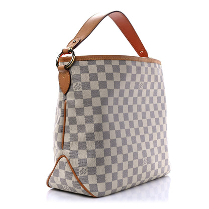 Louis Vuitton Damier Azur Delightful PM Pink 3 of 10