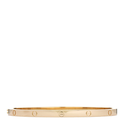 Cartier 18K Yellow Gold Small LOVE Bracelet 17 2 of 8