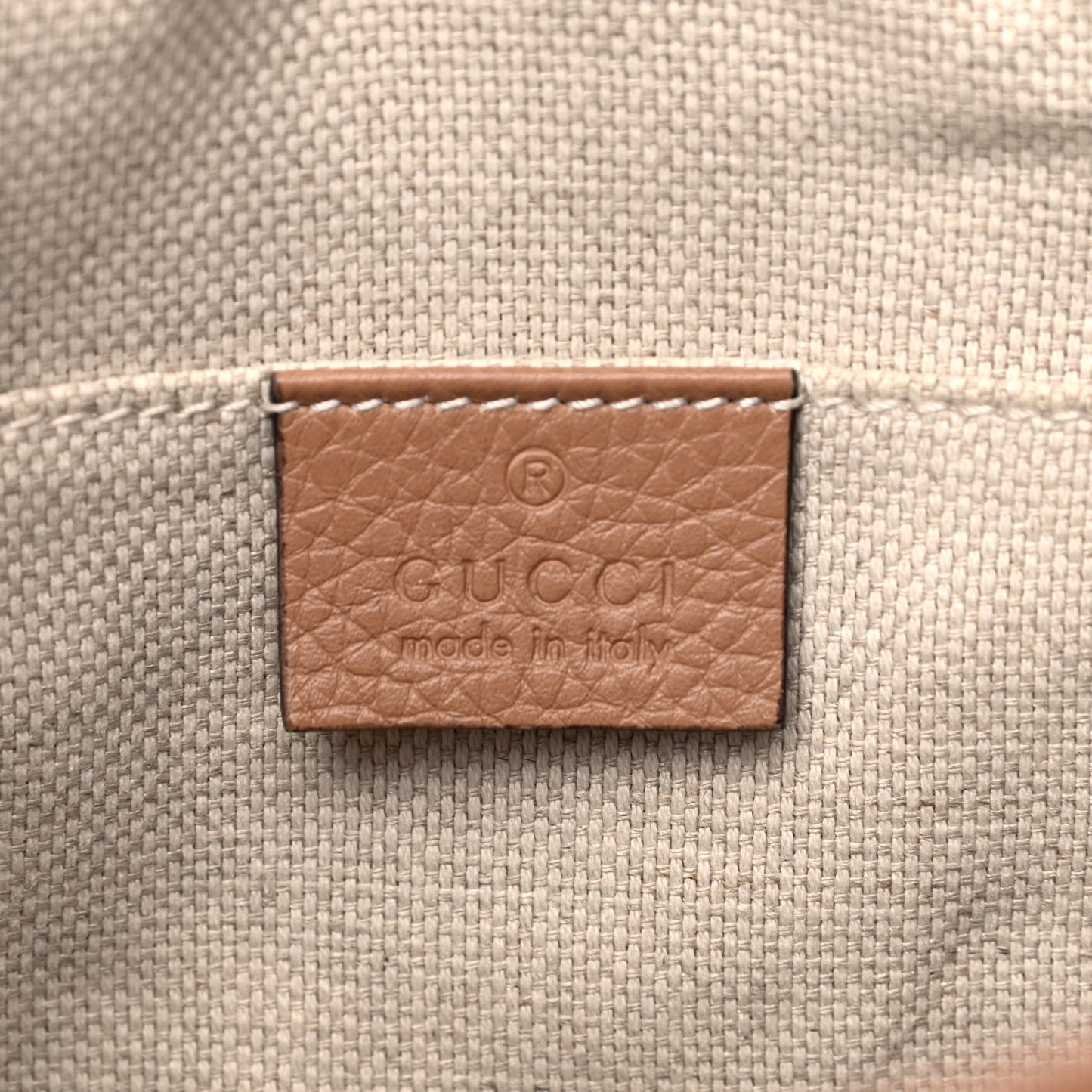 Pebbled Calfskin Small Soho Disco Bag Rose Beige