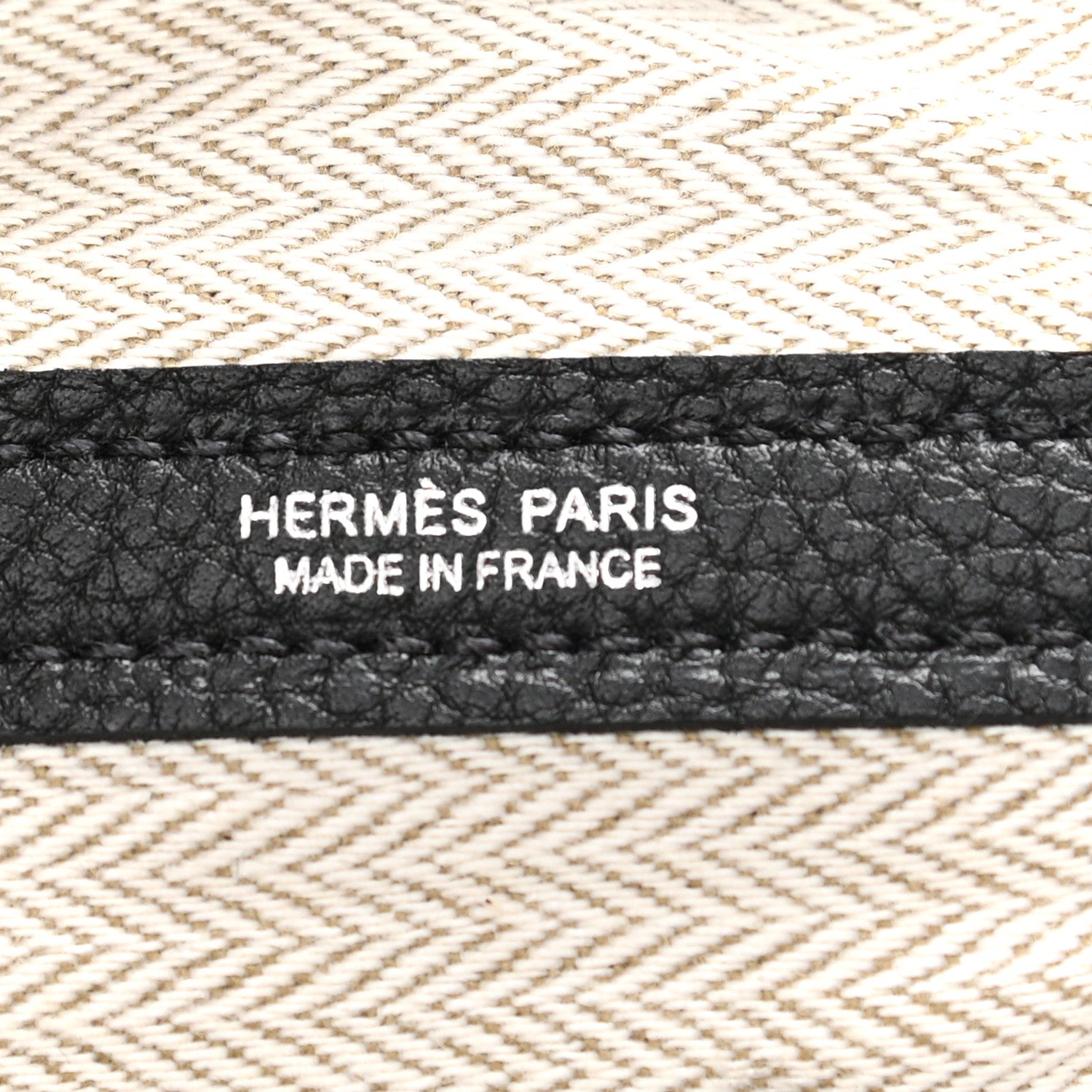 Hermes Negonda Garden Party Tote 36 MM Black 6 of 12