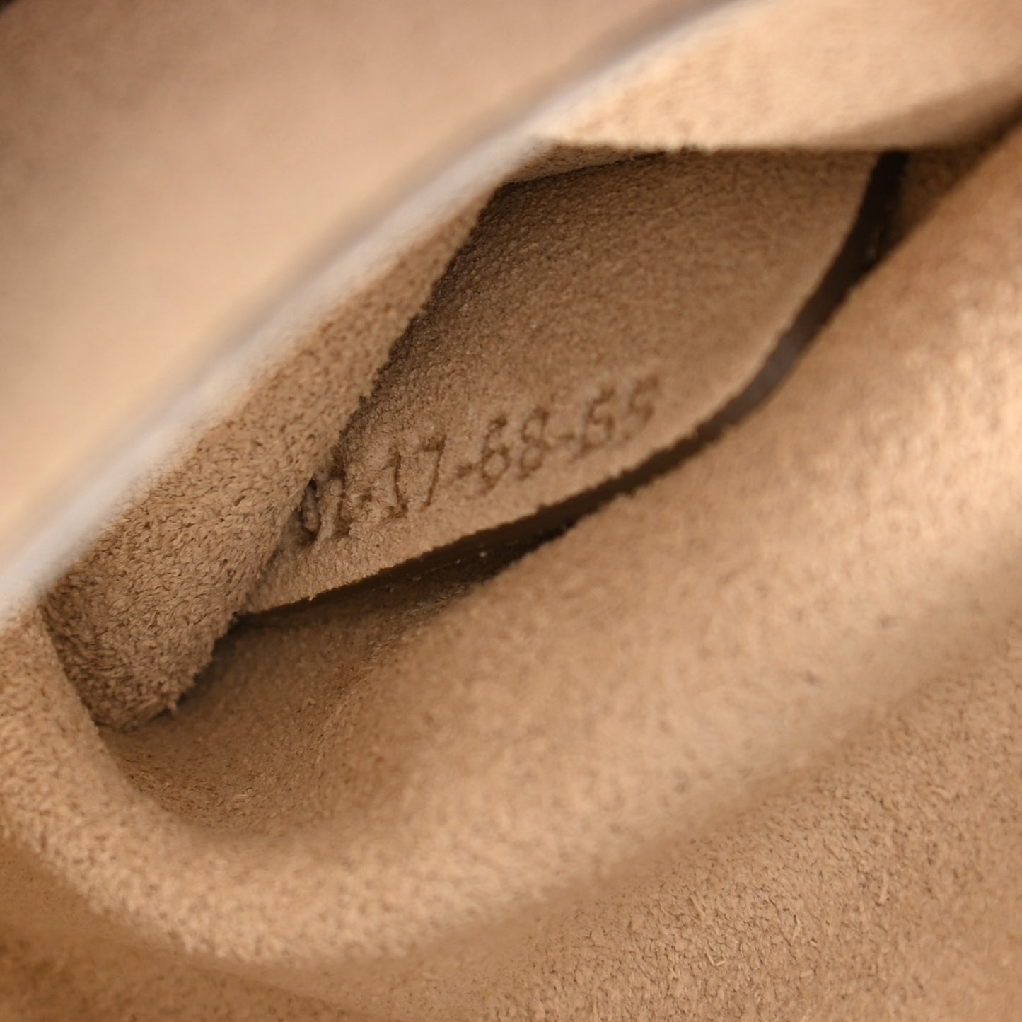 Suede Calfskin Small Faye Shoulder Bag Marrone