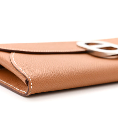 Hermes Epsom Maillon Wallet To Go Gold 9 of 10