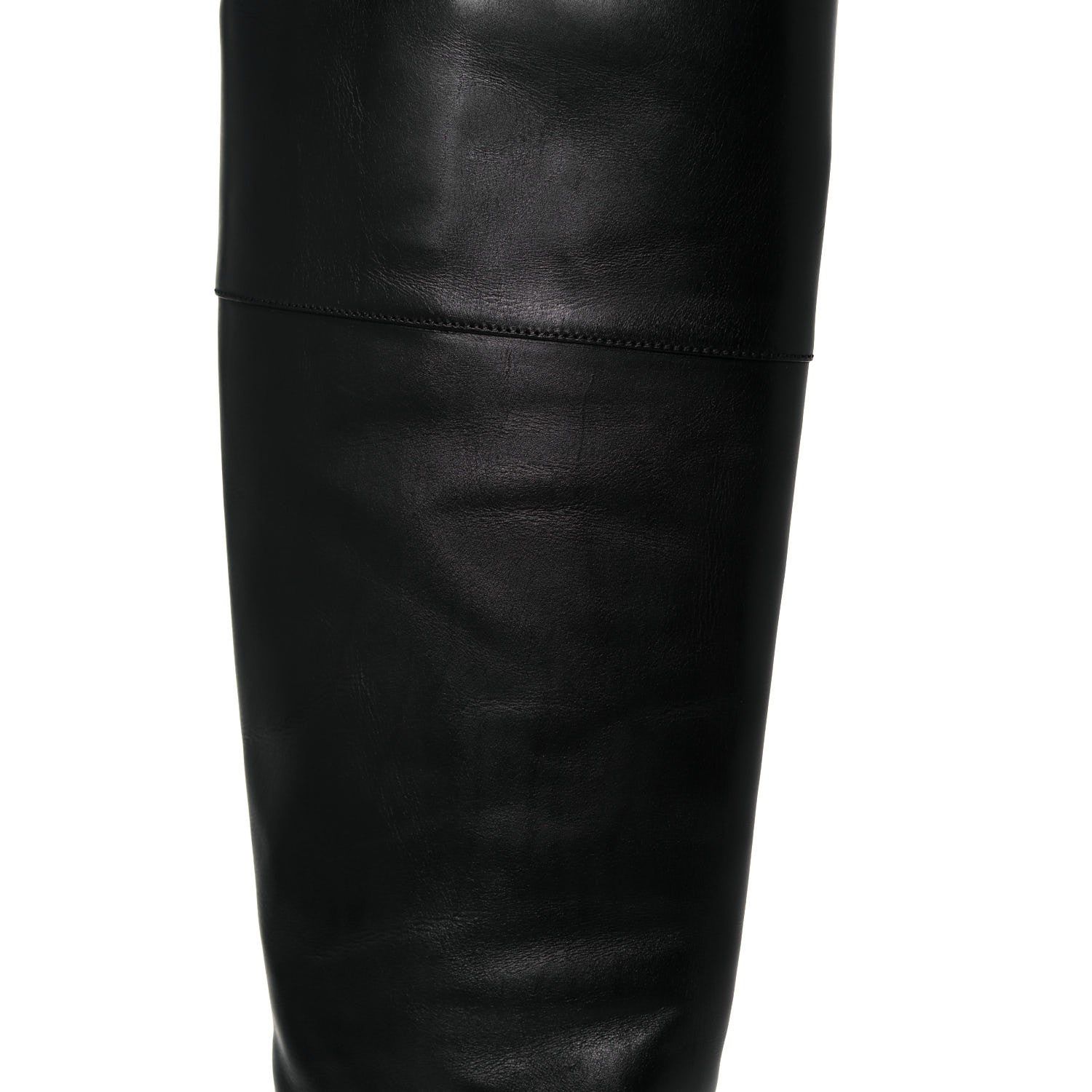 Gucci Calfskin Horsebit Tall Boots 36 Black 13 of 18