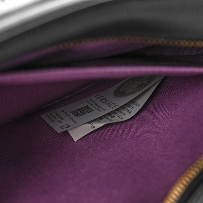 Versace Grained Calfskin Medusa Camera Bag Black 7 of 12