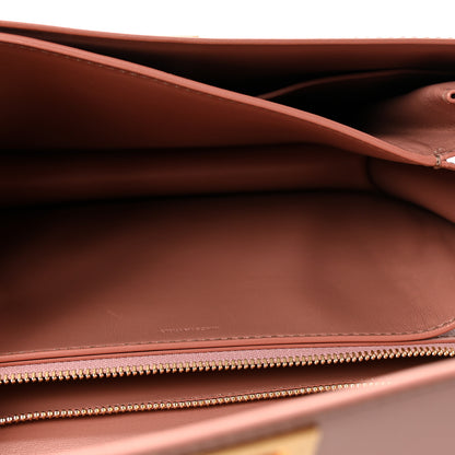 Celine Box Calfskin Medium Classic Box Flap Bag Antique Rose 5 of 10