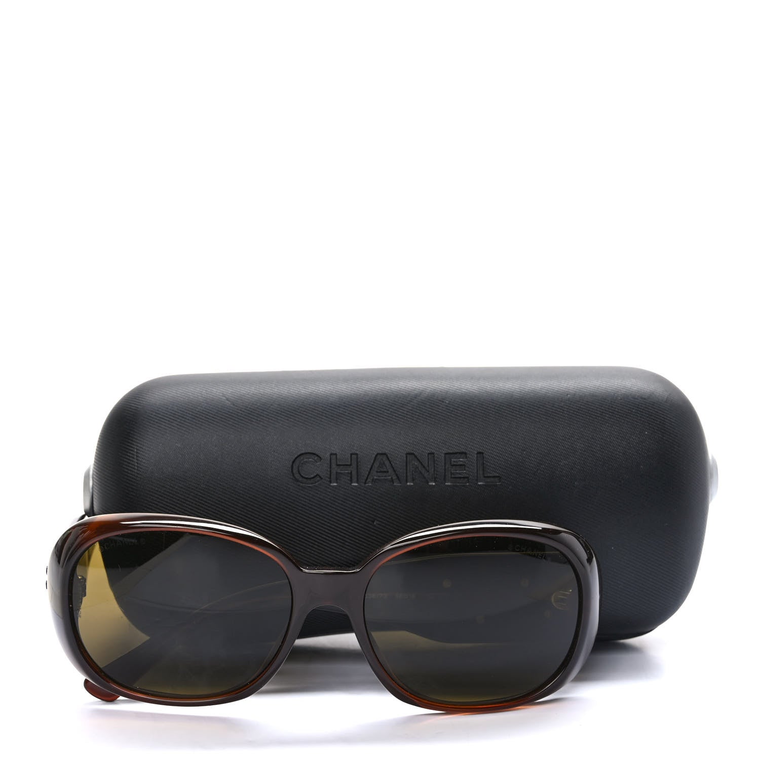 Chanel Camellia CC Sunglasses 5113 Brown 9 of 9