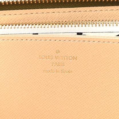 Louis Vuitton Monogram Giant Zippy Wallet Kaki White 6 of 6