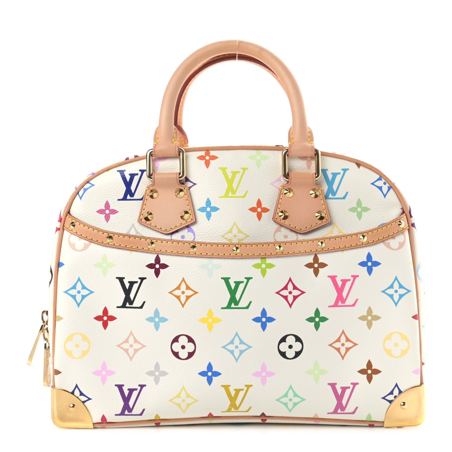 Monogram Multicolor Trouville White