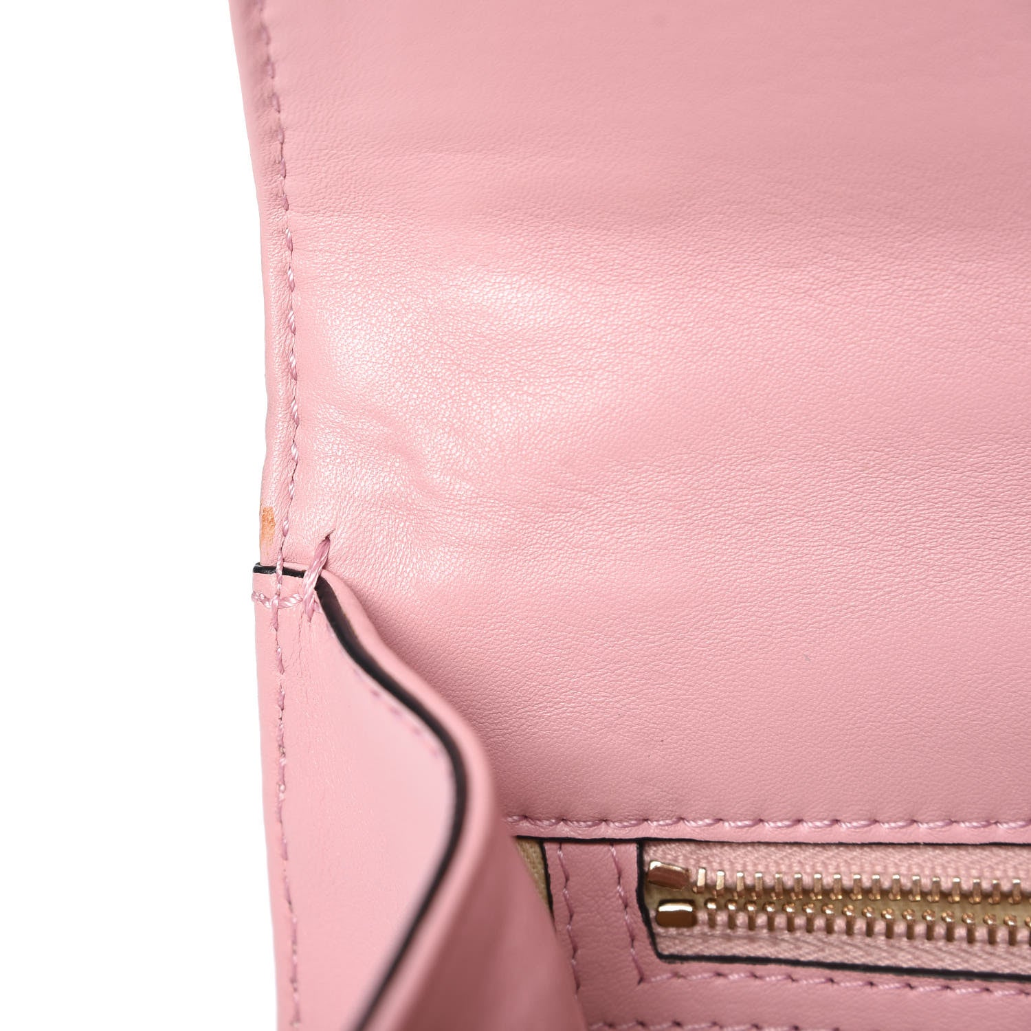 Valentino Garavani Vitello Crystal Embellished Medium Glam Lock Rockstud Flap Pop Gardenia 11 of 11