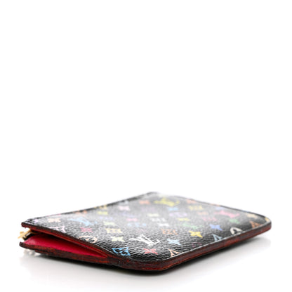 Louis Vuitton Monogram Multicolor Key Pouch Black Grenade 4 of 10