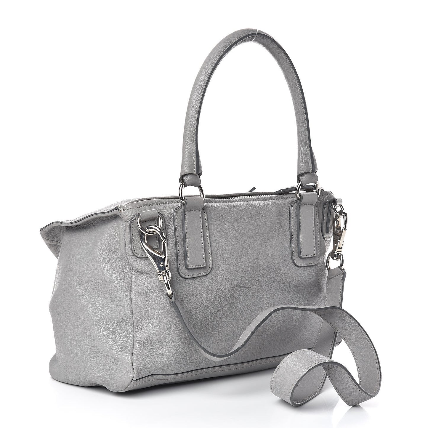 Sugar Goatskin Medium Pandora Pearl Grey