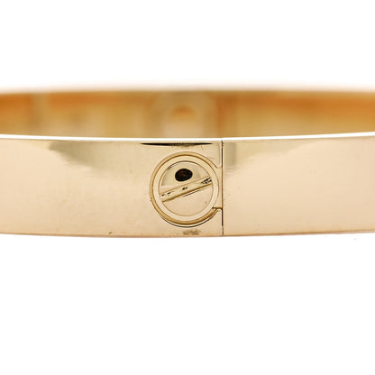 Cartier 18K Yellow Gold LOVE Bracelet 17 4 of 9