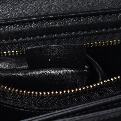 Celine Shiny Calfskin Small Triomphe Black 7 of 9