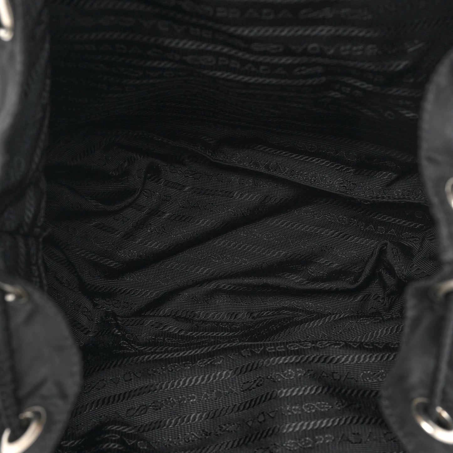 Nylon Vela Small Backpack Black
