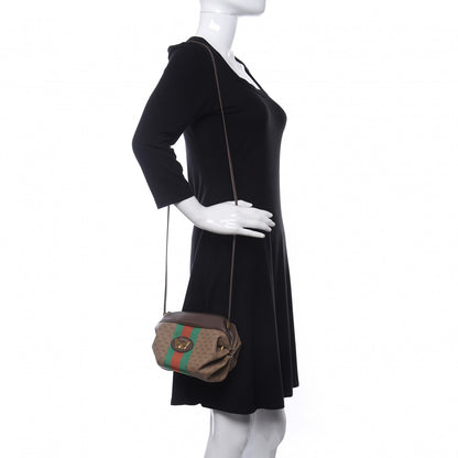 Gucci Mini Vintage GG Supreme Monogram Web Butterfly New Candy Crossbody Beige New Acero 2 of 10
