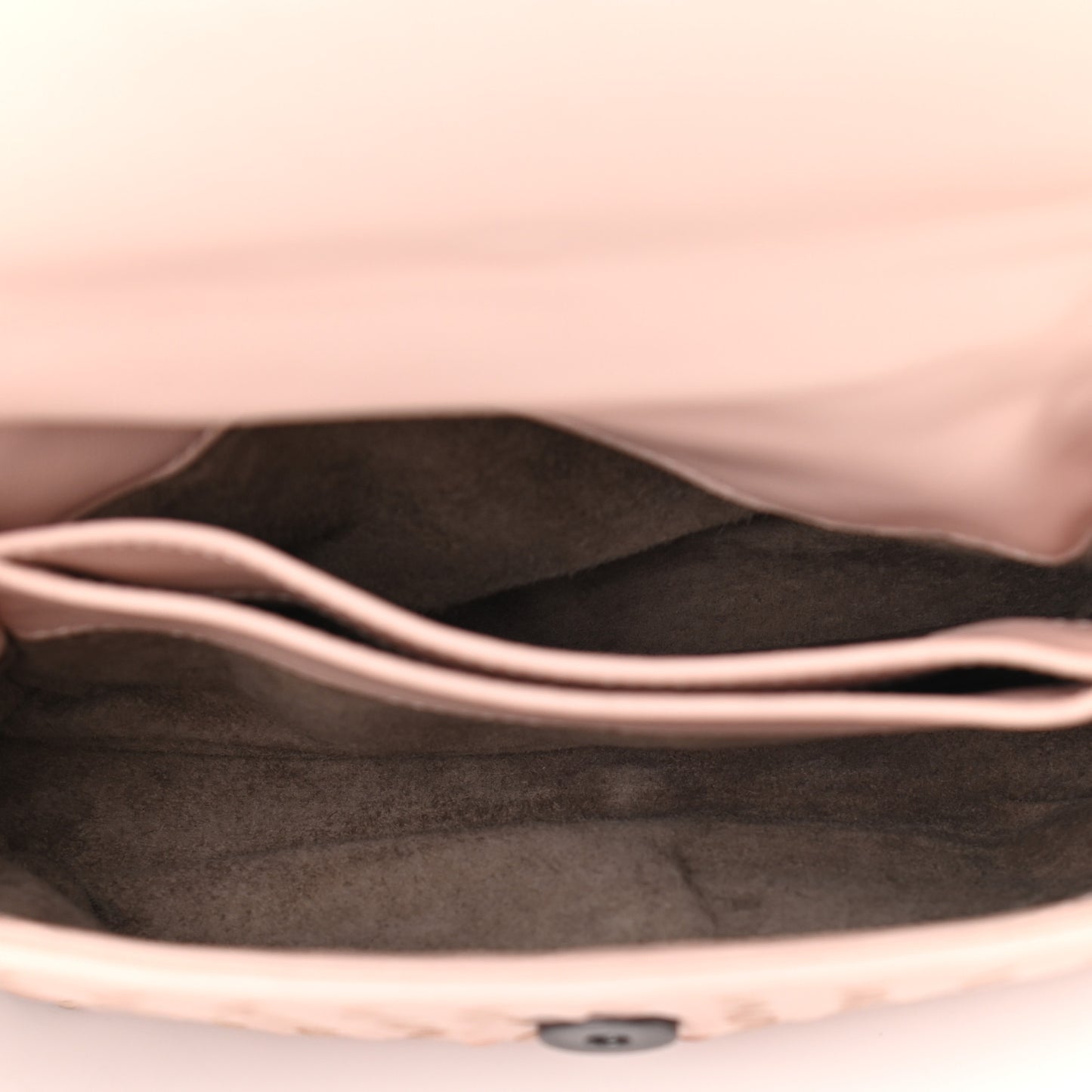 Nappa Intrecciato Baby Olimpia Shoulder Bag Petale