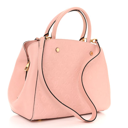 Louis Vuitton Empreinte Montaigne BB Rose Poudre 3 of 10