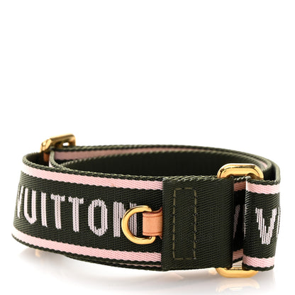 Louis Vuitton Nylon Bandouliere Shoulder Strap Kaki 2 of 6