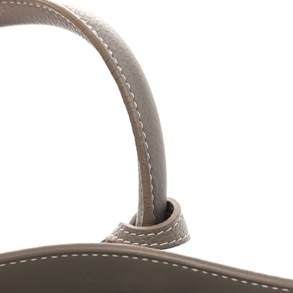 Saint Laurent Grained Calfskin Topstich Baby Sac De Jour Fog 18 of 20