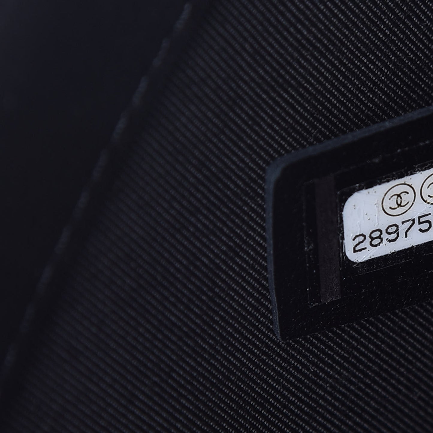 Calfskin Quilted Top Handle Flap Black