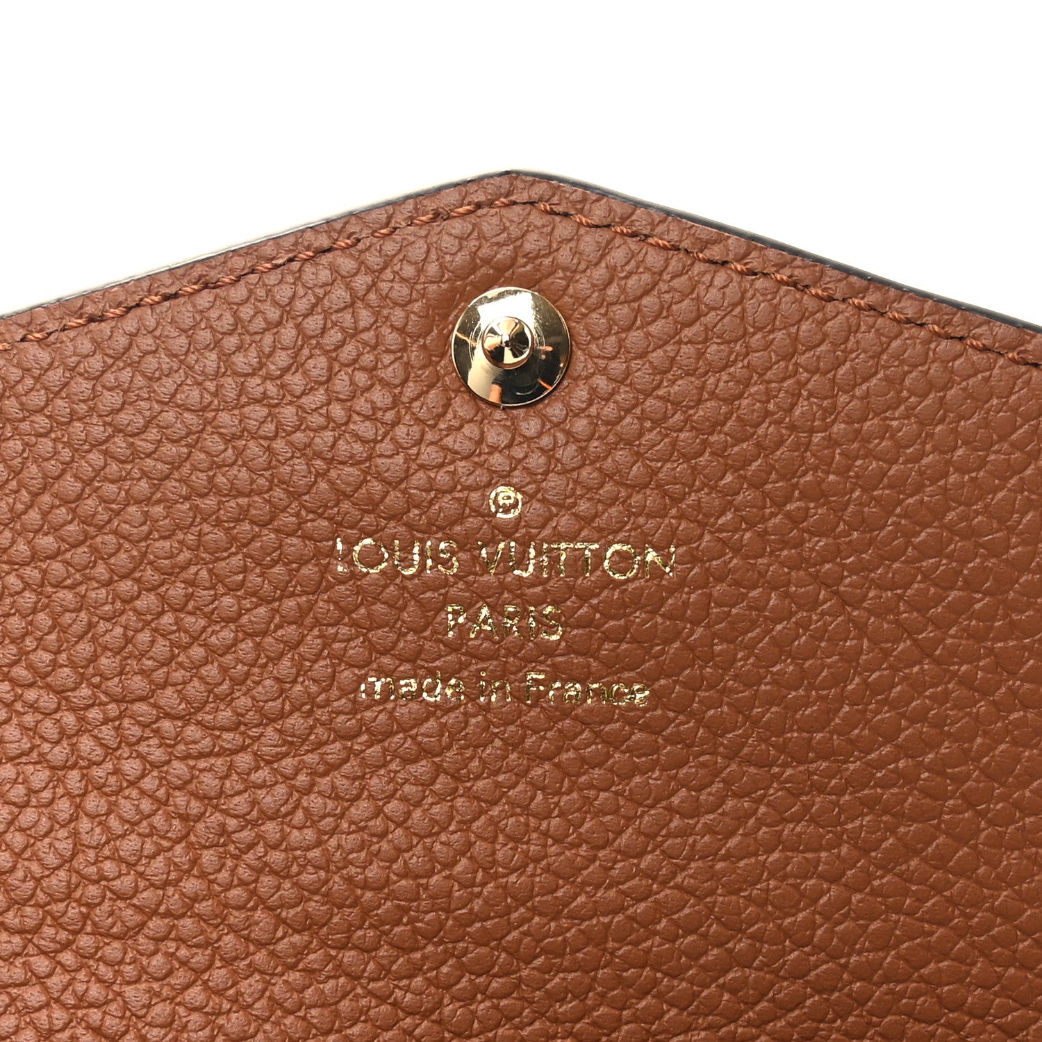 Louis Vuitton Empreinte Monogram Giant Wild At Heart Key Pouch Caramel 6 of 7