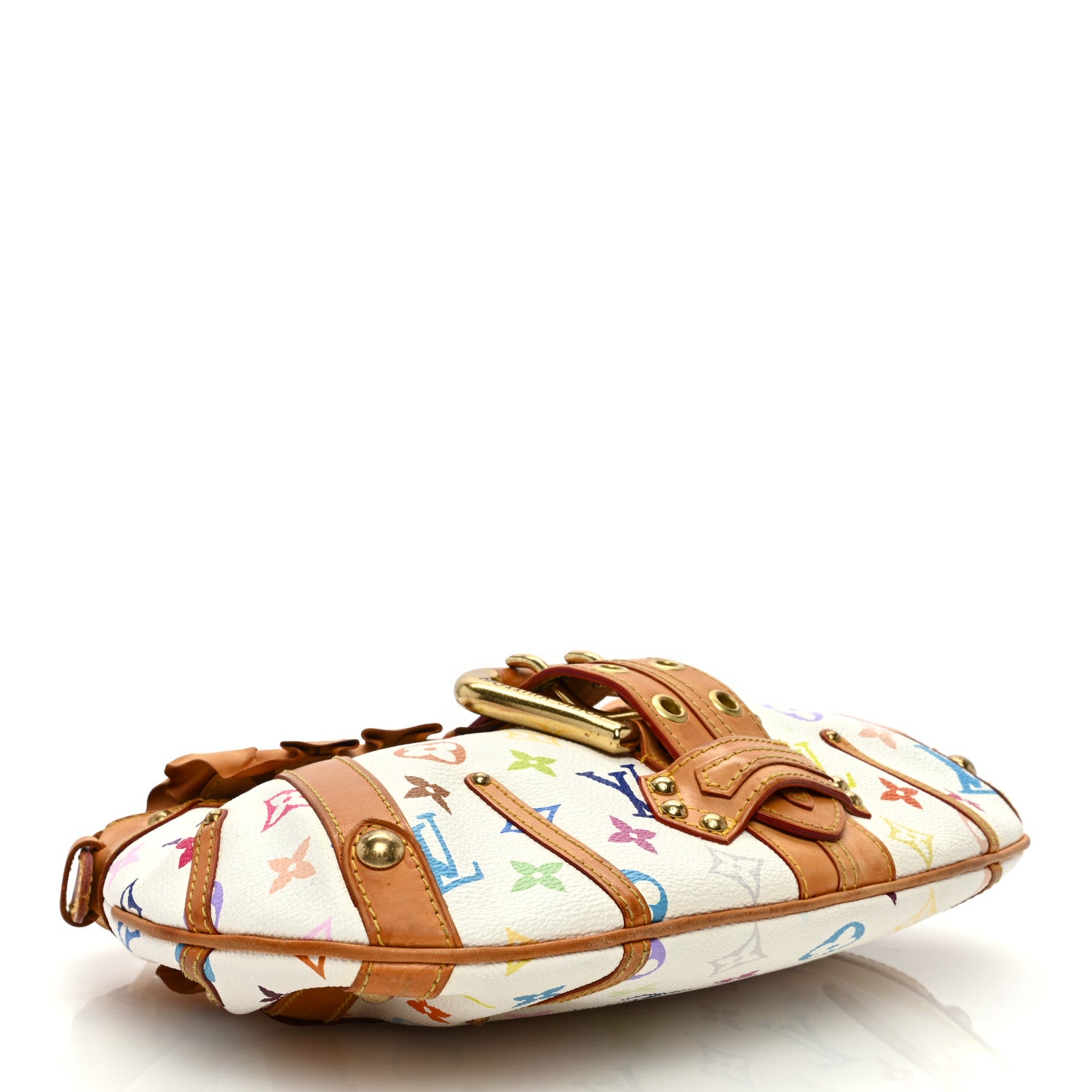 Louis Vuitton Monogram Multicolor Leonor White 4 of 13