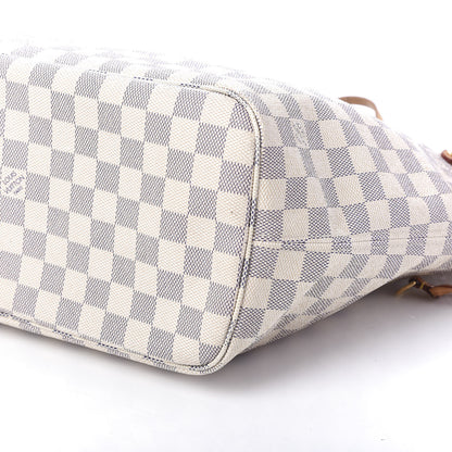 Louis Vuitton Damier Azur Neverfull MM 7 of 11
