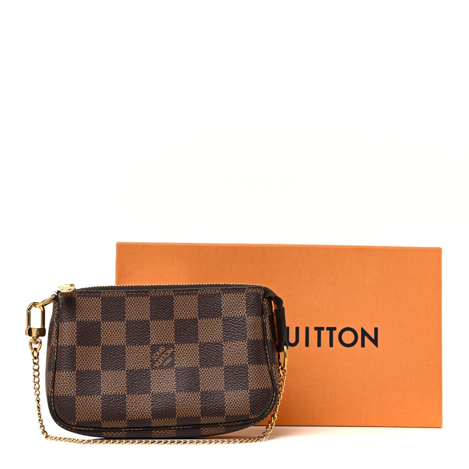 Louis Vuitton Damier Ebene Mini Pochette Accessories 11 of 11