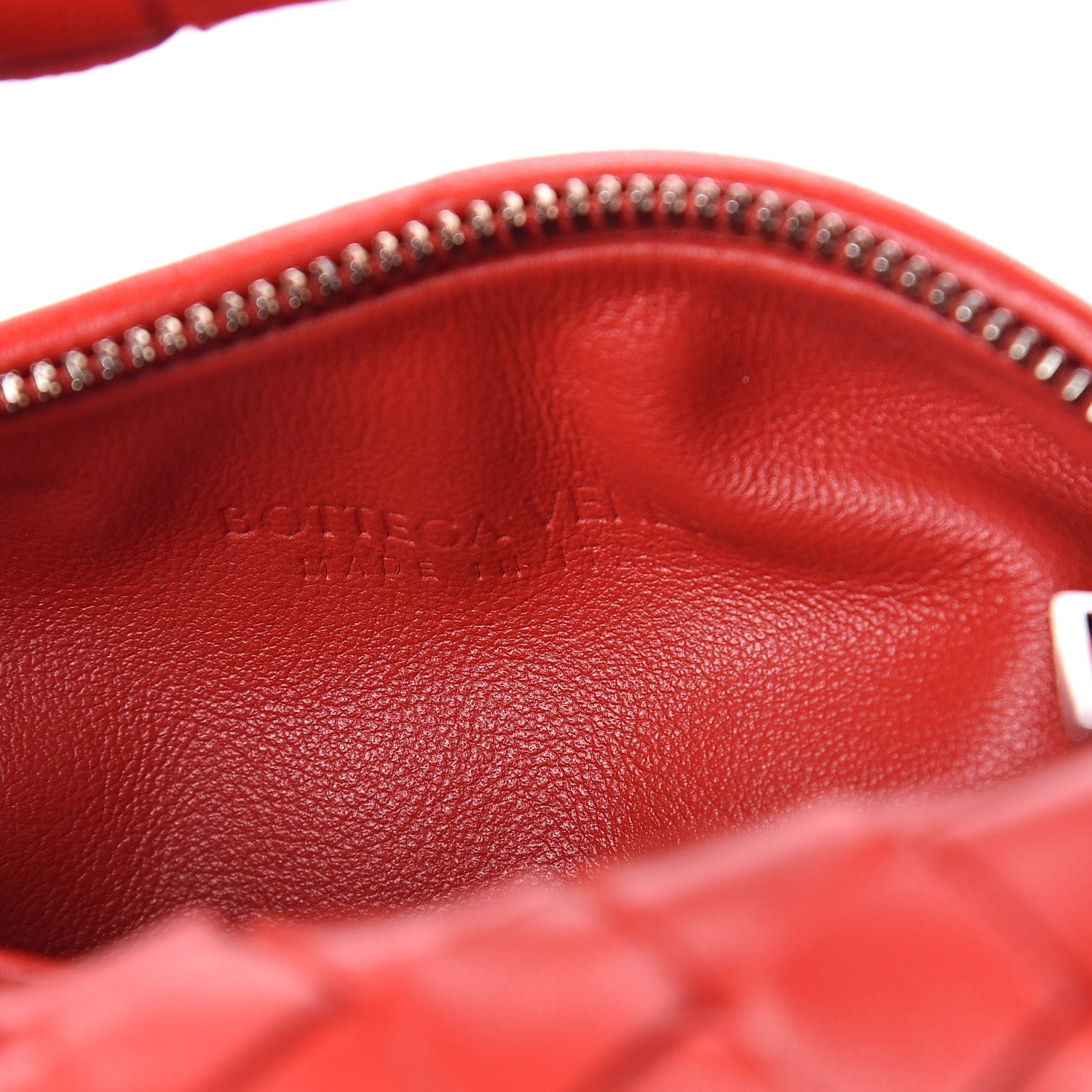 Bottega Veneta Nappa Intrecciato Mini Jodie Red 5 of 7