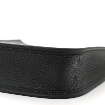 Hermes Taurillon Clemence Evelyne TPM Black 10 of 11