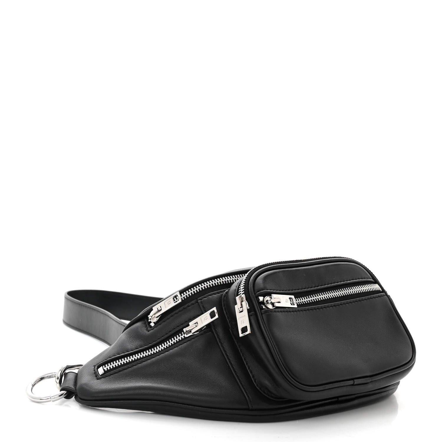 Alexander Wang Lambskin Attica Belt Bag Black 4 of 9