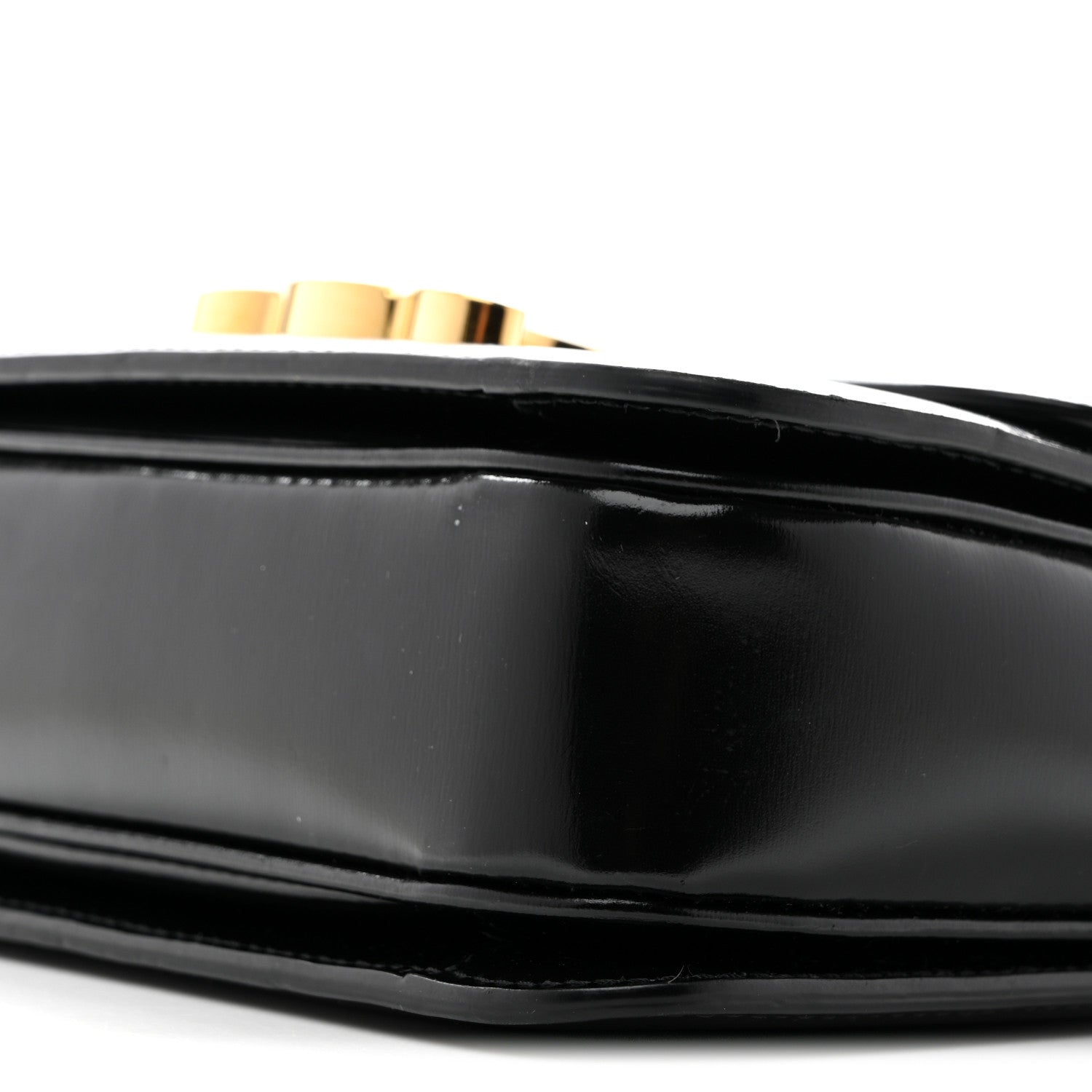 Celine Shiny Calfskin Teen Triomphe Black 8 of 11