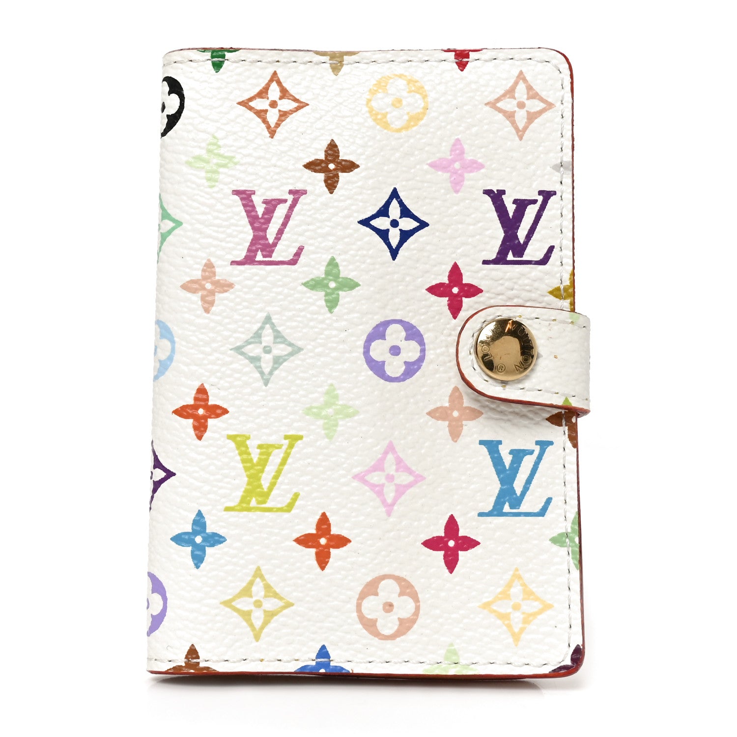Louis Vuitton Monogram Multicolor Carnet de Bal Mini Agenda Cover White 1 of 7