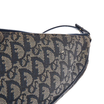 Christian Dior Monogram Mini Saddle Pochette Navy 8 of 8