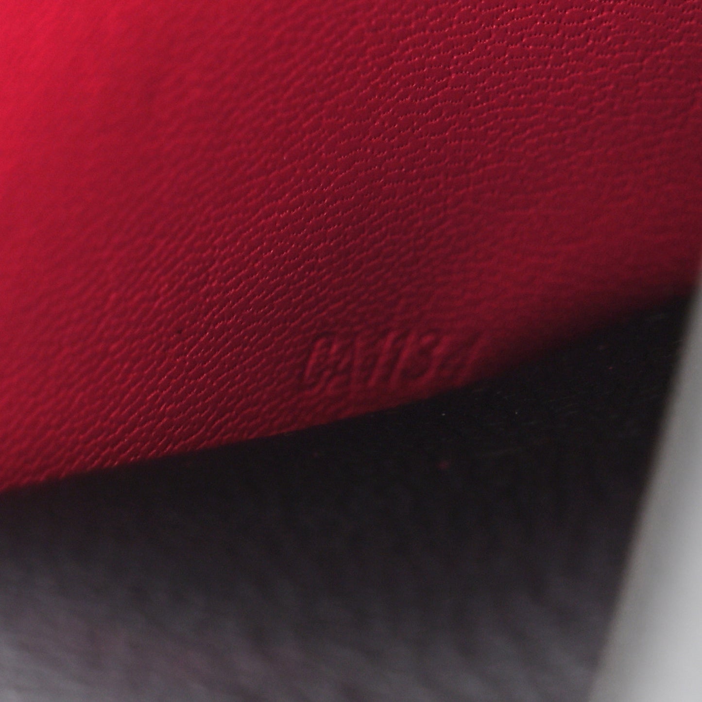 Veau Cachemire Dauphine Wallet Cobalt Fuchsia