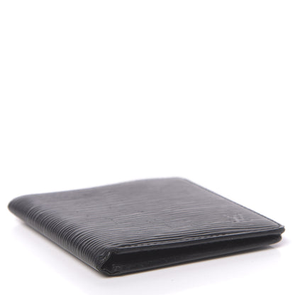 Louis Vuitton Epi 6 Card Billfold Wallet Black 4 of 11