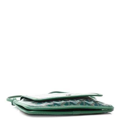 Goyard Goyardine Plumet Wallet Clutch Green 4 of 9