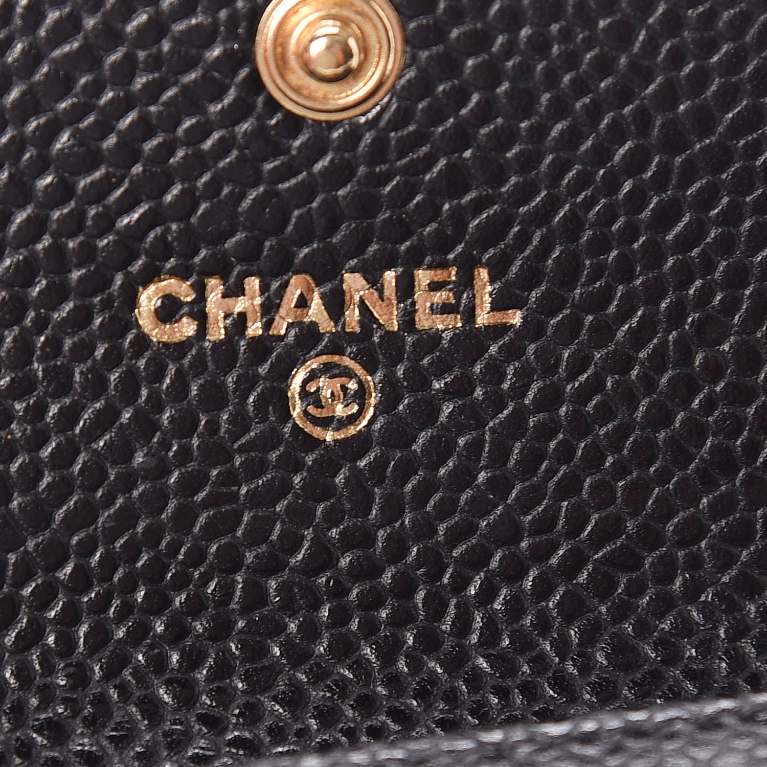 Chanel Caviar Quilted Flap Card Holder Black 6 of 9