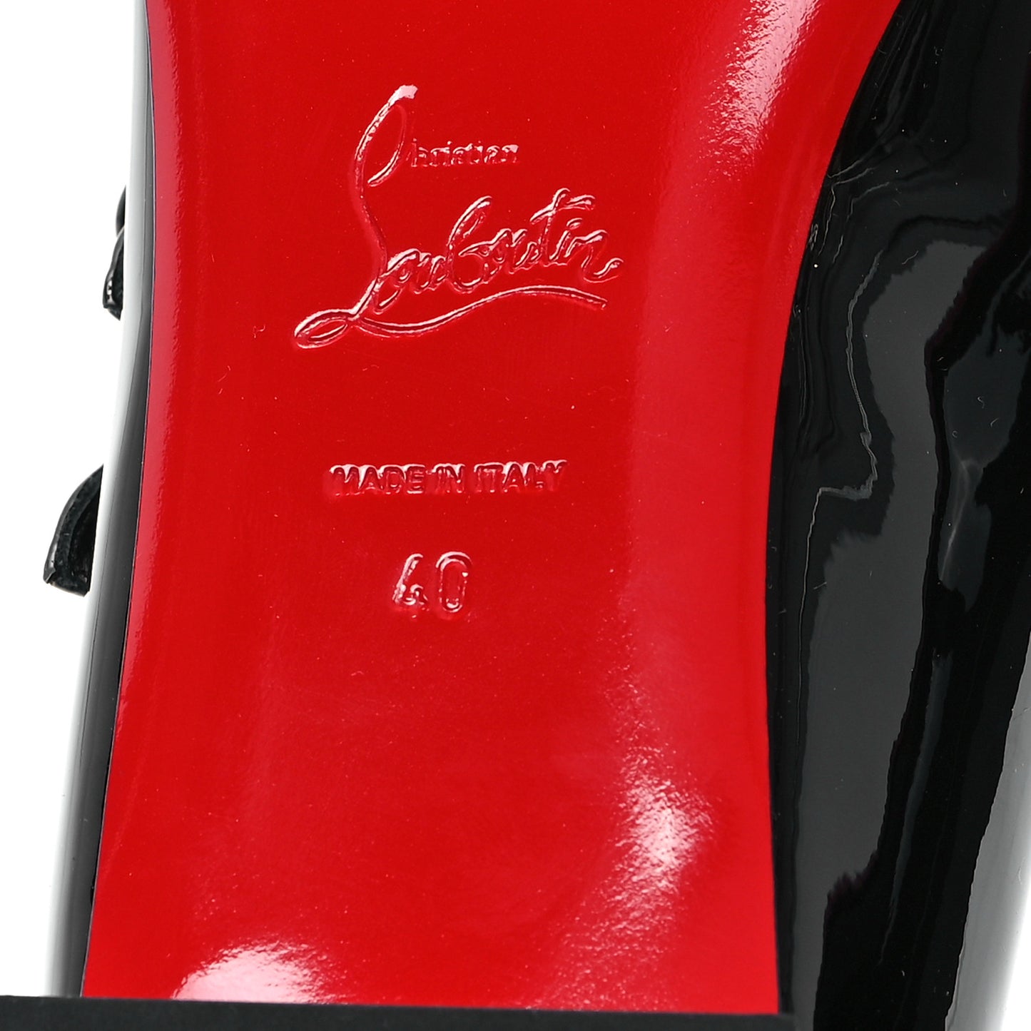 Patent Sweet Jane Flats 40 Black