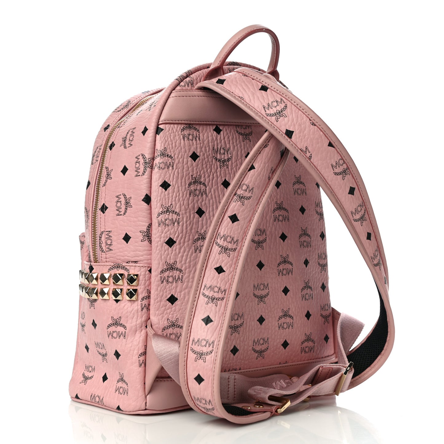 Visetos Small Side Stud Stark Backpack Soft Pink