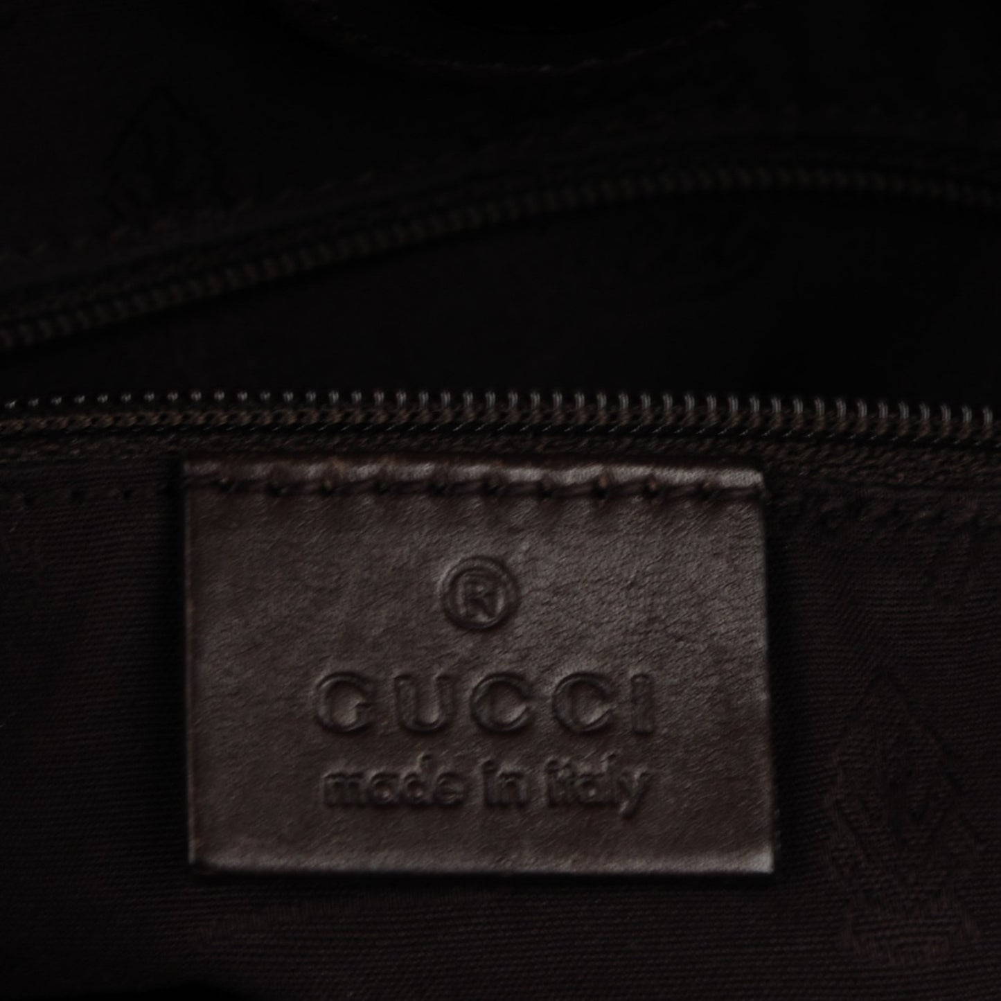 Guccissima Signature Large Sukey Tote Chocolate