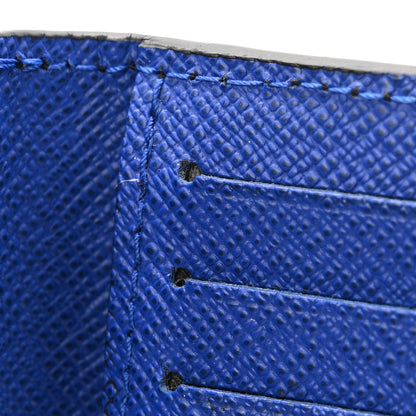 Louis Vuitton Epi Monogram Eclipse Pocket Organizer Black Blue 7 of 11