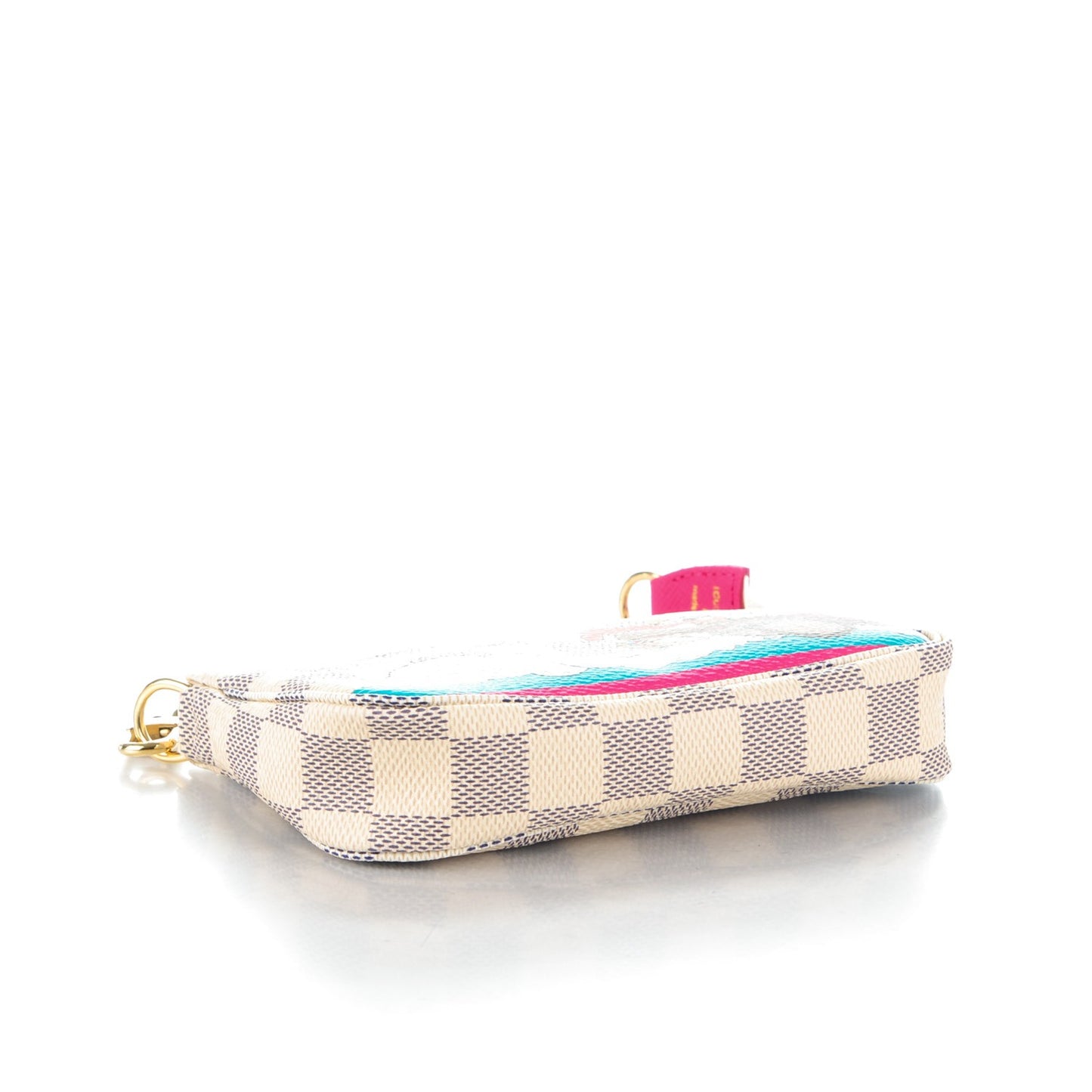 Damier Azur 2015 Christmas Animation Mini Pochette Accessories