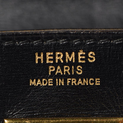 Hermes Box Kelly Retourne 32 Black 20 of 49