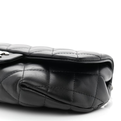 Chanel Calfskin Quilted CC Uniform Flap Belt Bag Black 11 of 11