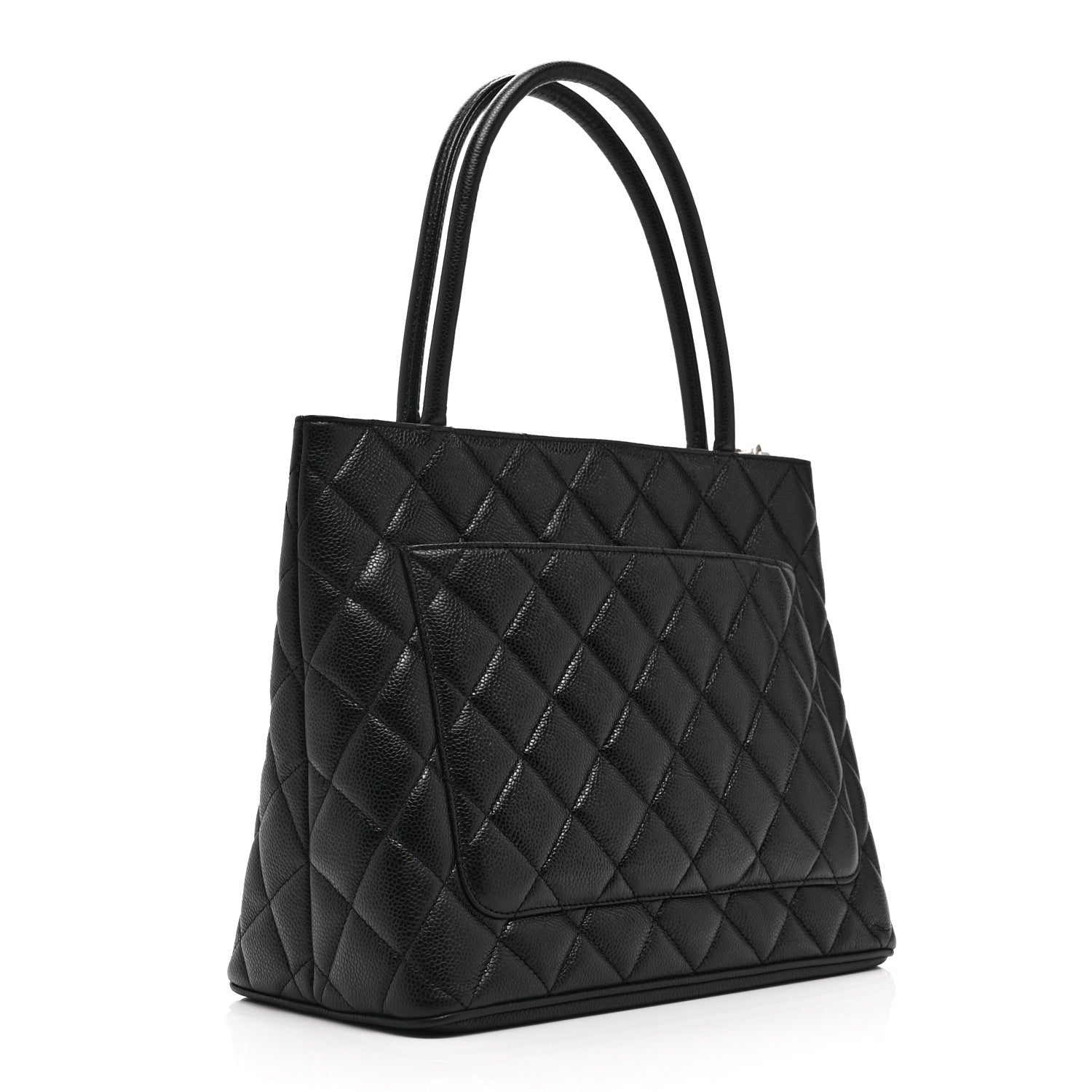 Chanel Caviar Quilted Medallion Tote Black 3 of 11