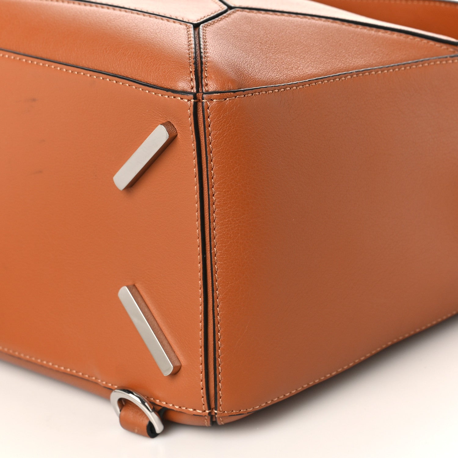 Loewe Calfskin Medium Puzzle Bag Tan 8 of 9