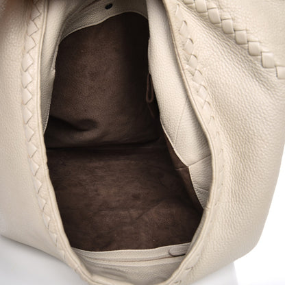 Bottega Veneta Cervo Deerskin Large Hobo Bianco White 5 of 17