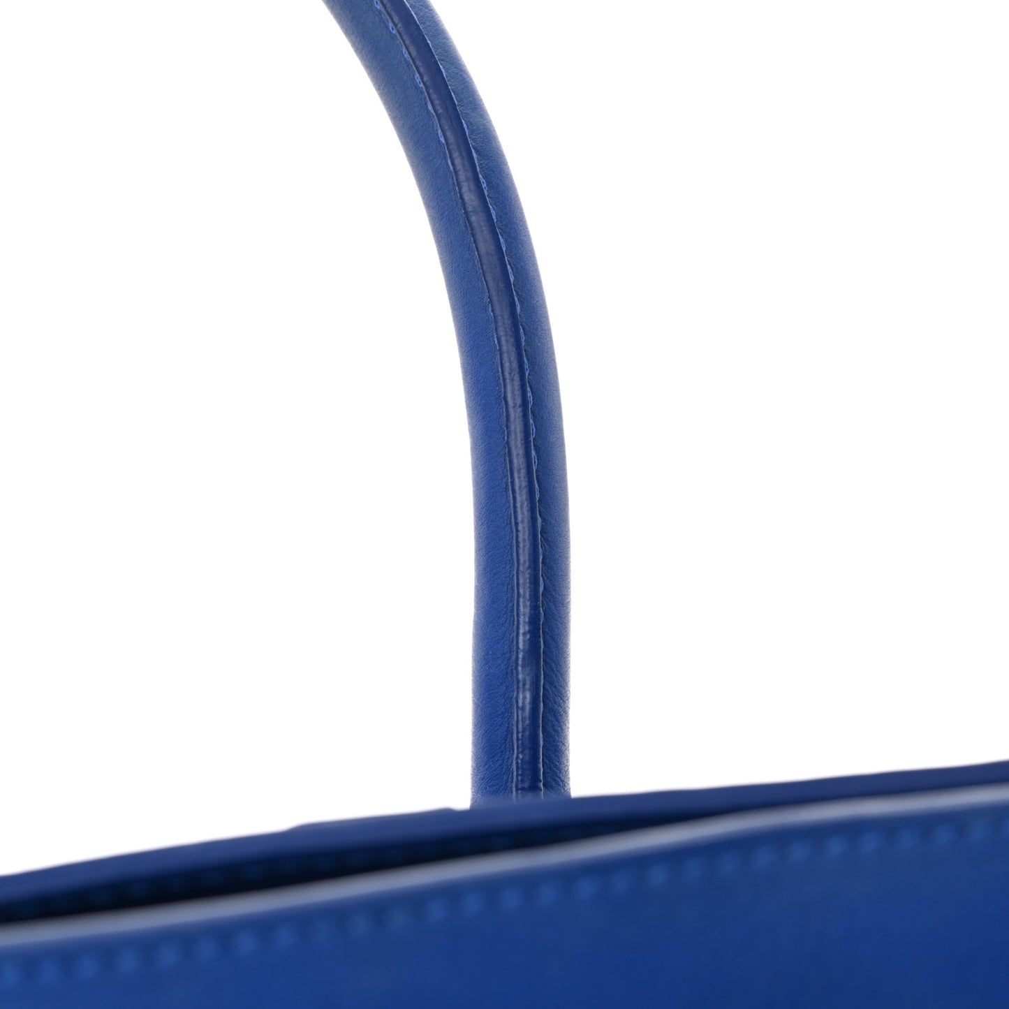 Smooth Calfskin Mini Luggage Cobalt